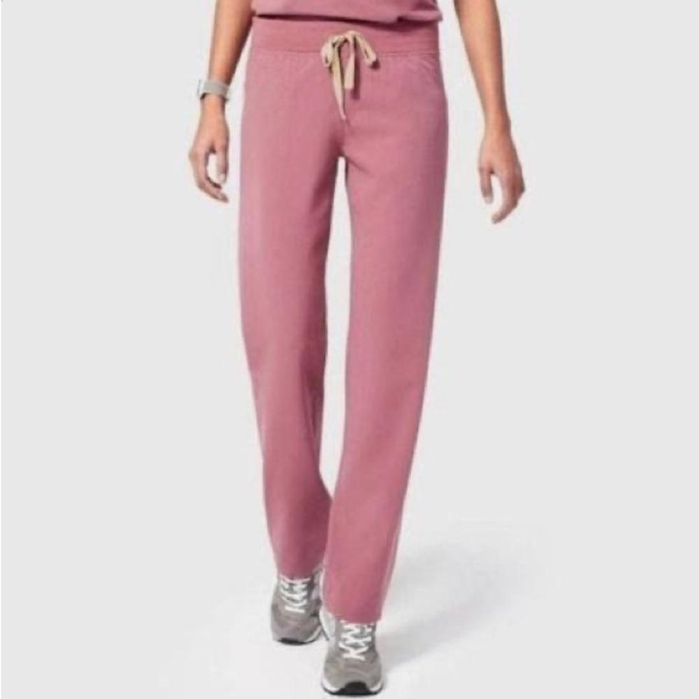 Pink Mauve, fig livingston pants, small petite, good condition